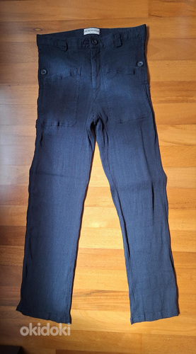 Emporio Armani linen and viscose trousers