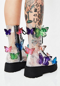Kummisaapad CLUB EXX - Terrarium Butterfly Boots - 38 (2 foto / 7)