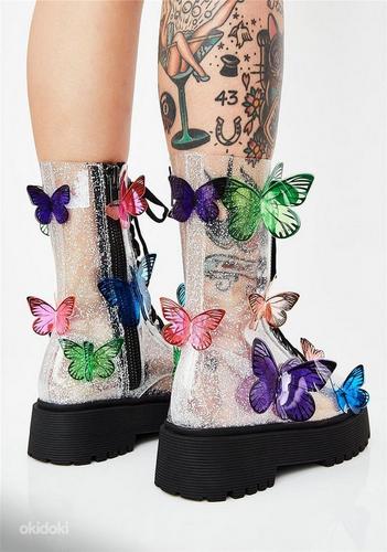 Kummisaapad CLUB EXX Terrarium Butterfly Boots 38 Tallinn