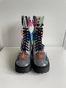 Kummisaapad CLUB EXX - Terrarium Butterfly Boots - 38 (6 foto / 7)