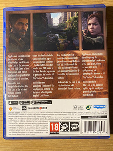 PS5 mäng - The Last of US, Part1, Remake (2 foto / 2)