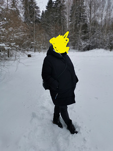 Suuremõõtmeline jope sobib ka rasedale (1 foto / 4)