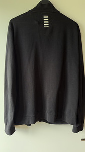 EA7 Emporio Armani олимпийка / спортивная кофта на молнии, ч (2 фото из 3)