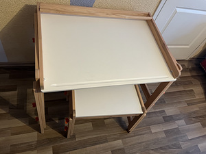 Стул и стол Ikea Flisat