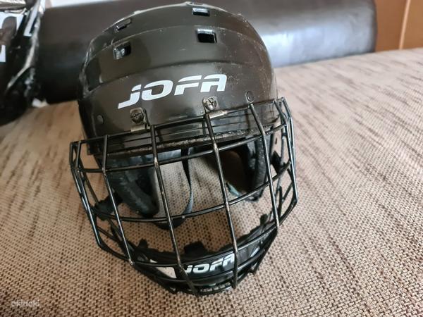 Хоккейный шлем,50-57 сантиметров (фото #1)