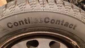 Talve naastrehvid, Continental, 195/65 R15 (3 foto / 7)