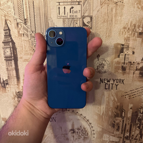 Продам оригинальный iPhone 13 синего цвета на 128 GB! (фото #10)
