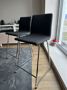 Kroomitud baaritool, Gunnared LILLÅNÄS IKEA (1 foto / 5)
