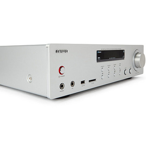 AIWA stereoressiiver AMU-120BT, hõbe (2 foto / 4)