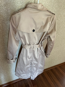 Burberry mantel beežikas kuldne (super ilus, chic) (4 foto / 6)