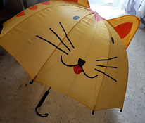Kollane kassi vihmavari