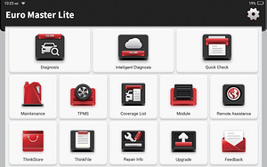 Professionaalne diagnostikaseade Thinkcar Euro Master Lite (6 foto / 10)