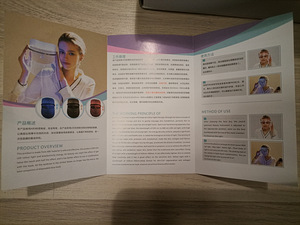 LED light therapy face mask (5 foto / 5)