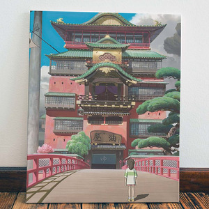 Картина бисером "Унесенные Призраками и Японская Гора"
