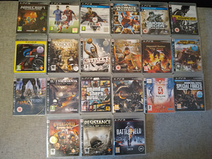 PS2 ja PS3 mängud (1 foto / 7)