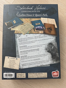 Sherlock Holmes Consulting Detective lauamäng (2 foto / 4)