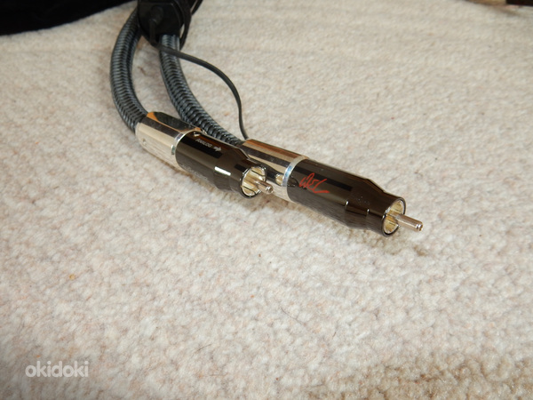 WEL RCA-кабель, серебристый, 0,5 м (фото #3)