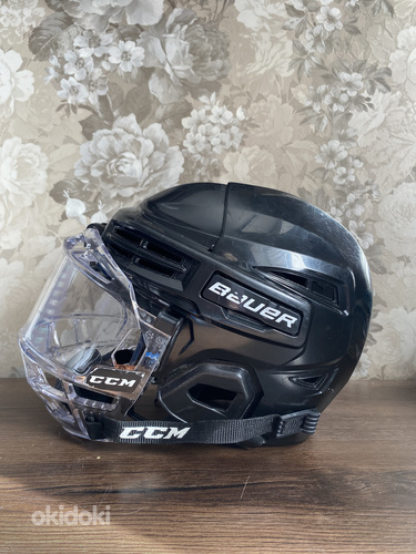 Хоккейный шлем Bauer с визором(Junior) (фото #4)