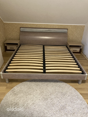 Кровать 180х200 + матрас (фото #3)