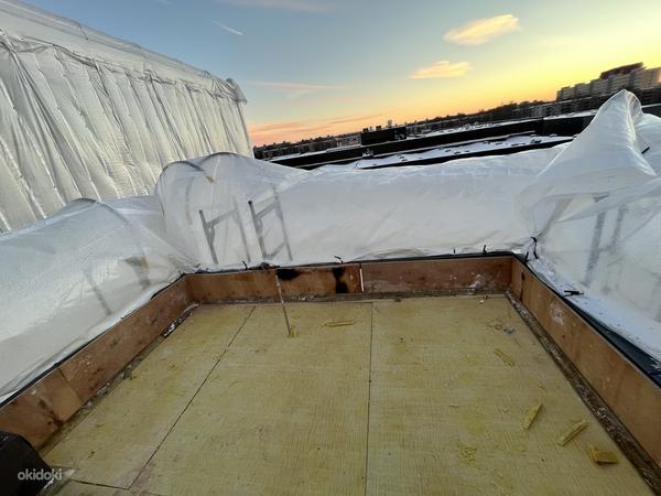 Katuse paigaldus, katuse hooldus, lekete remont (foto #5)