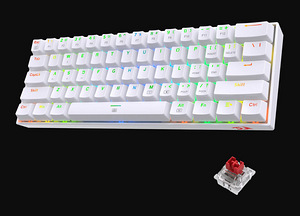 Redragon K630 wired 60% mechanical keyboard (klaviatuur) (1 foto / 10)