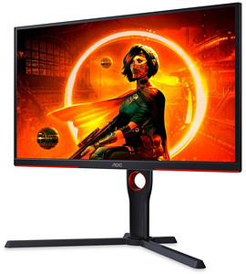 AOC 25G3ZM/BK 24,5" FHD 240Hz VA mängumonitor (2 foto / 4)