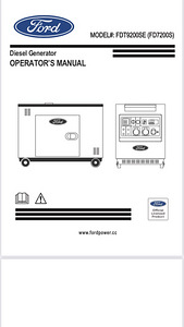 Generaator FORD DIESEL GENERATOR FDT10200SE (3 foto / 10)