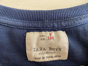 Zara кофта, р. 134 (3 фото из 4)