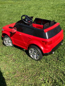 Laste Range Rover punane elektriauto (3 foto / 3)