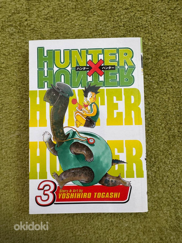 Манга HunterXHunter. 3 том на английском. Eng