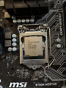 Intel Celeron G3930 + MSI B150 Mortar + 4GB RAM (1 foto / 2)