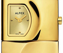 Alfex Женские часы Analogue Quartz Golden Stainless Bracelet