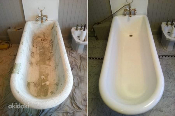 Реставрация ванны (фото #1)