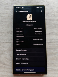 Galaxy S24 Ultra 512GB ja Buds 3 Pro (1 foto / 7)