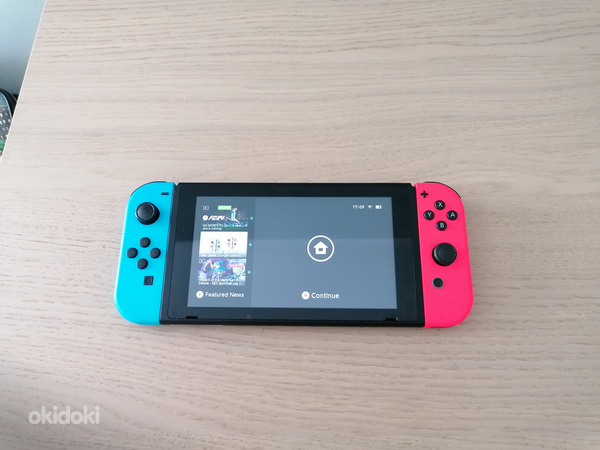Müüa Nintendo Switch V2, 5 mängud ja ümbris (foto #2)