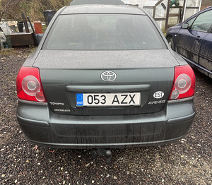 Varuosad Toyota Avensis 1.8 bens, manuaal, 2007 (8 foto / 10)