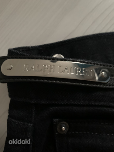 Ralph Lauren mustad teksapüksid