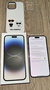 Apple iphone 14 pro max 128 серебристый (2 фото из 8)