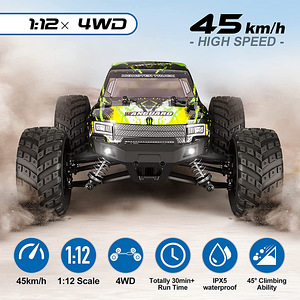 Rc puldiauto 45km/ scale 1:12 Yoncher Remote control car (2 foto / 6)