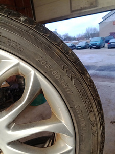 Volvo veljed 5x108 + suverehvid 205/50 R17 (4 foto / 7)