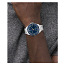 Tommy Hilfiger men's blue dial watch in silver (foto #3)