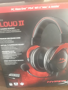 Продаю наушнки HyperX CLOUD II (2 фото из 2)