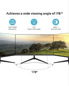 ZFTVNIE Computer Monitor, 21.5 Inch Full HD 1920 x 1080P LED (5 foto / 7)