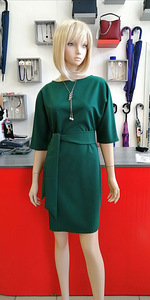 Uus roheline kleit s.40(+6) /Новое платье р.46
