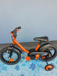 Decathlon laste jalgratas14'' abiratastega (1 foto / 8)