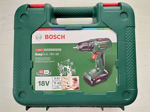 Uus Bosch EasyDrill 18V-38 koos aku ja laadijaga (2 foto / 2)