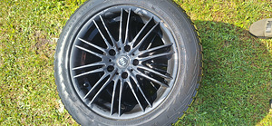 Продаются диски BMW 17" 5x120 мм с шипованными шинами (3 фото из 8)