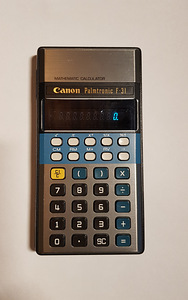 Canon Palmtronic F-31 matemaatika kalkulaator (1 foto / 1)