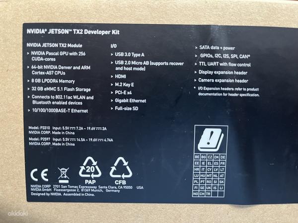 Nvidia Jetson TX2 Developer Kit (фото #3)