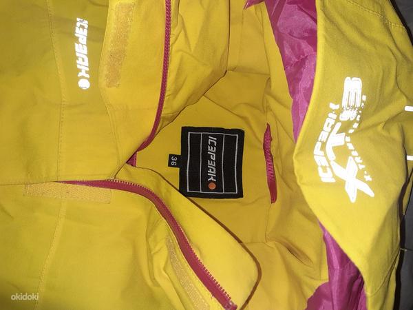 Желтая осенняя куртка icepeak размер 36 (фото #1)
